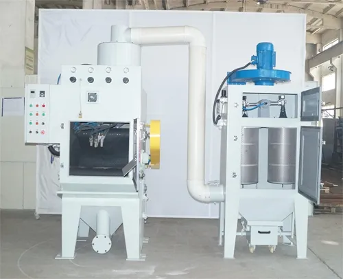 Mesin sandblasting otomatis perayap