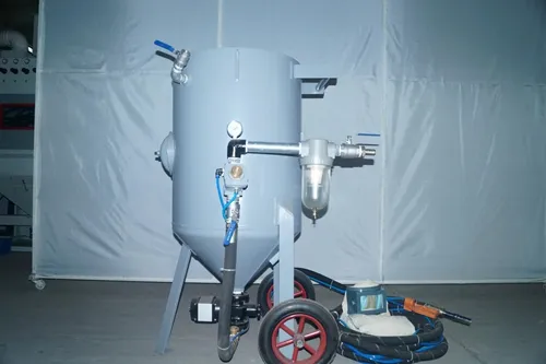 Mesin sandblasting manual seluler