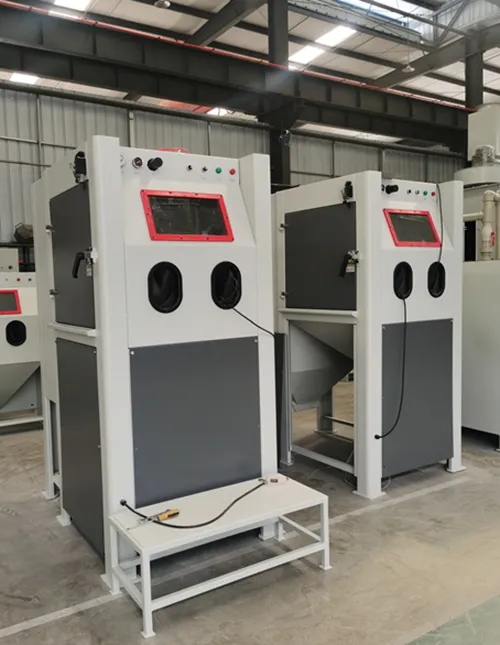 Mesin sandblasting manual kotak tekanan tinggi