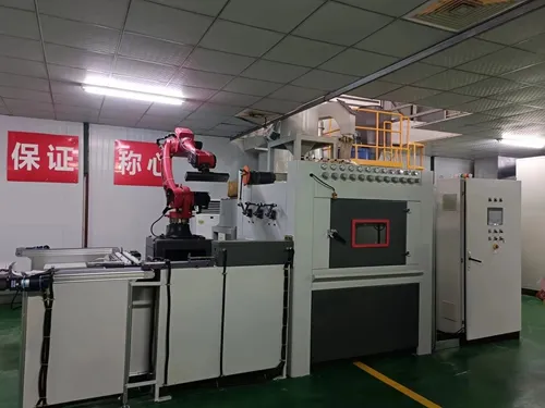 Kontrol numerik mesin sandblasting otomatis